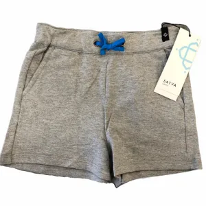 Satva Organic Cotton Boy's Adventure Shorts - Gray (4T)