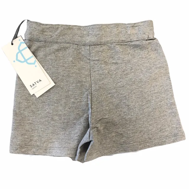 Satva Organic Cotton Boy's Adventure Shorts - Gray (4T)