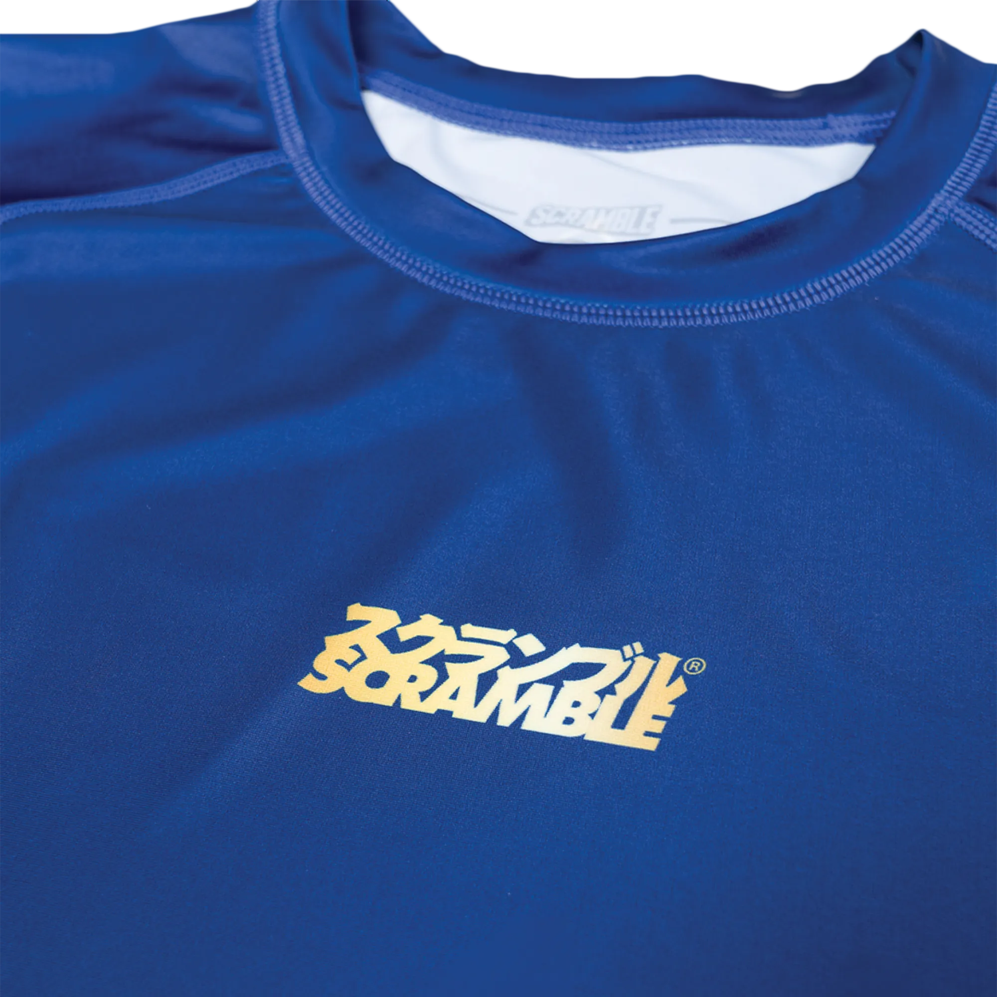 Scramble Kintsugi Rash Guard - Blue