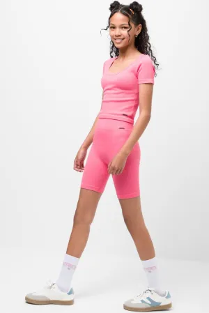 Seamless Cycle Shorts Pink