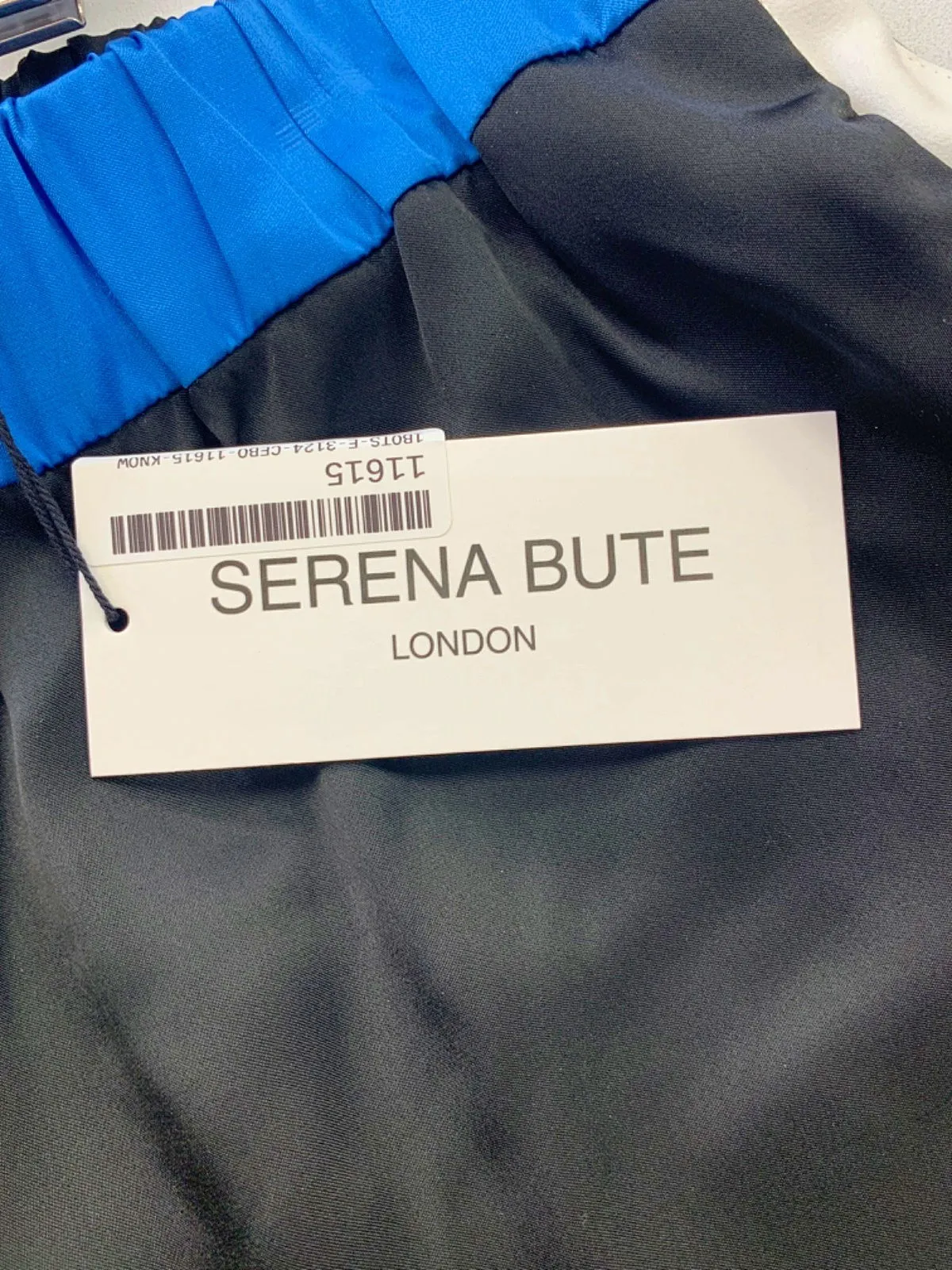 Serena Bute Black TR205 Racer Short UK 8