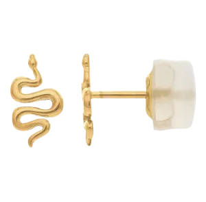 Serpent Stud Earrings