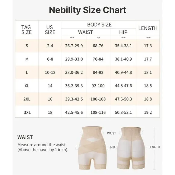 Shapewear Tummy Body Shaper Waisted Panties Shapewear Shorts Thigh Slimm…