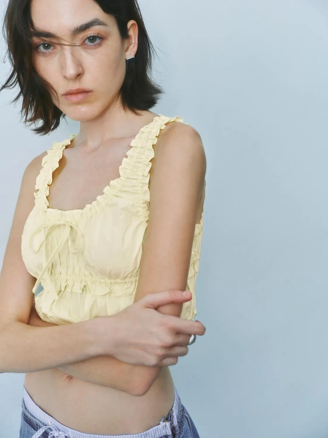 Shirred Overhead Shirts