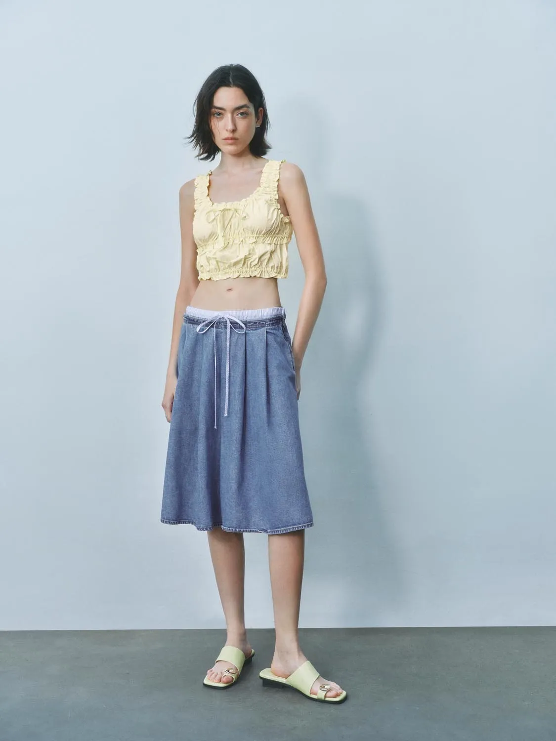 Shirred Overhead Shirts