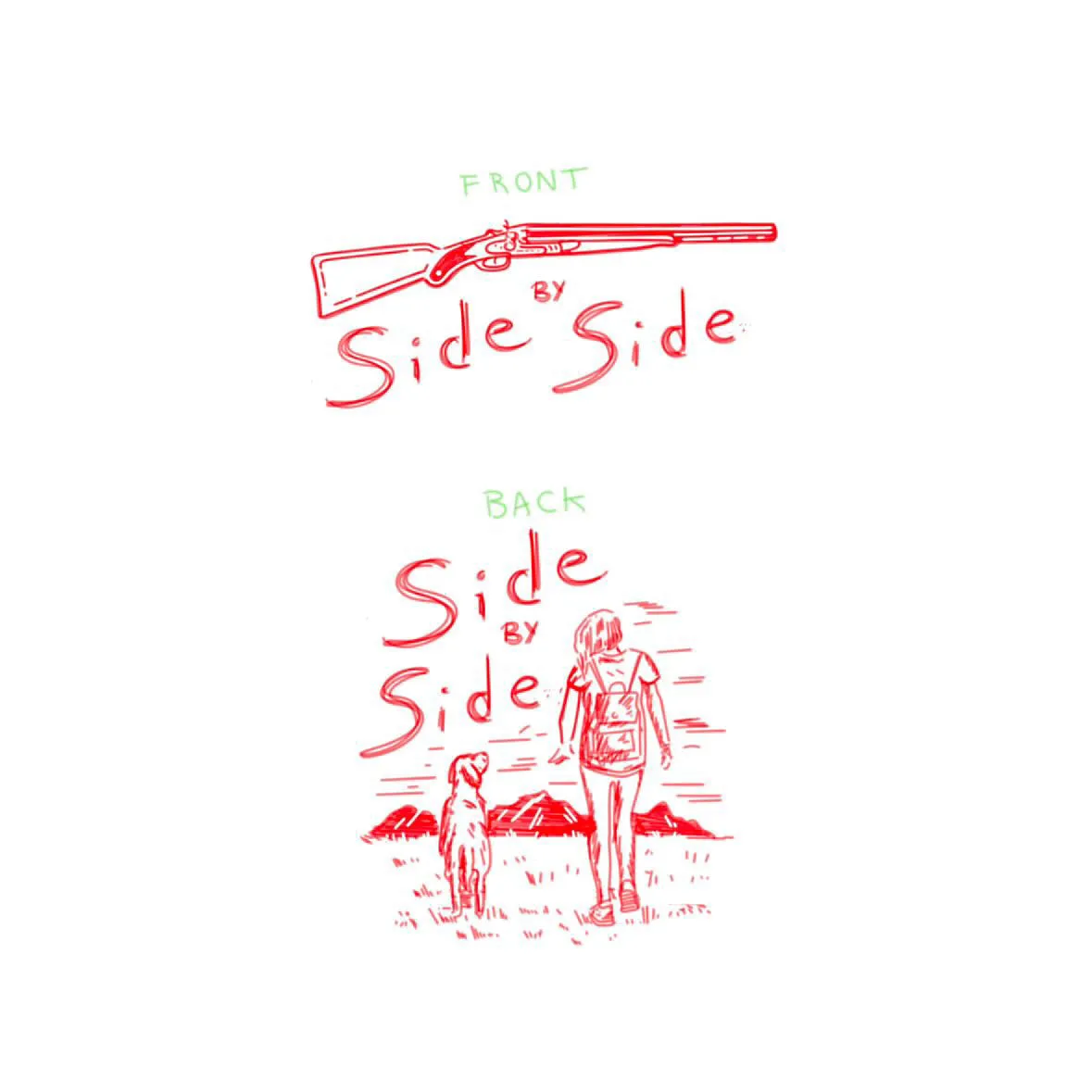 Shop Shirt | Side By Side | Ballad of the Bird Dog