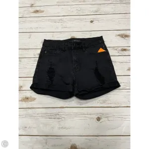 Shorts By Kancan In Black Denim, Size: 4