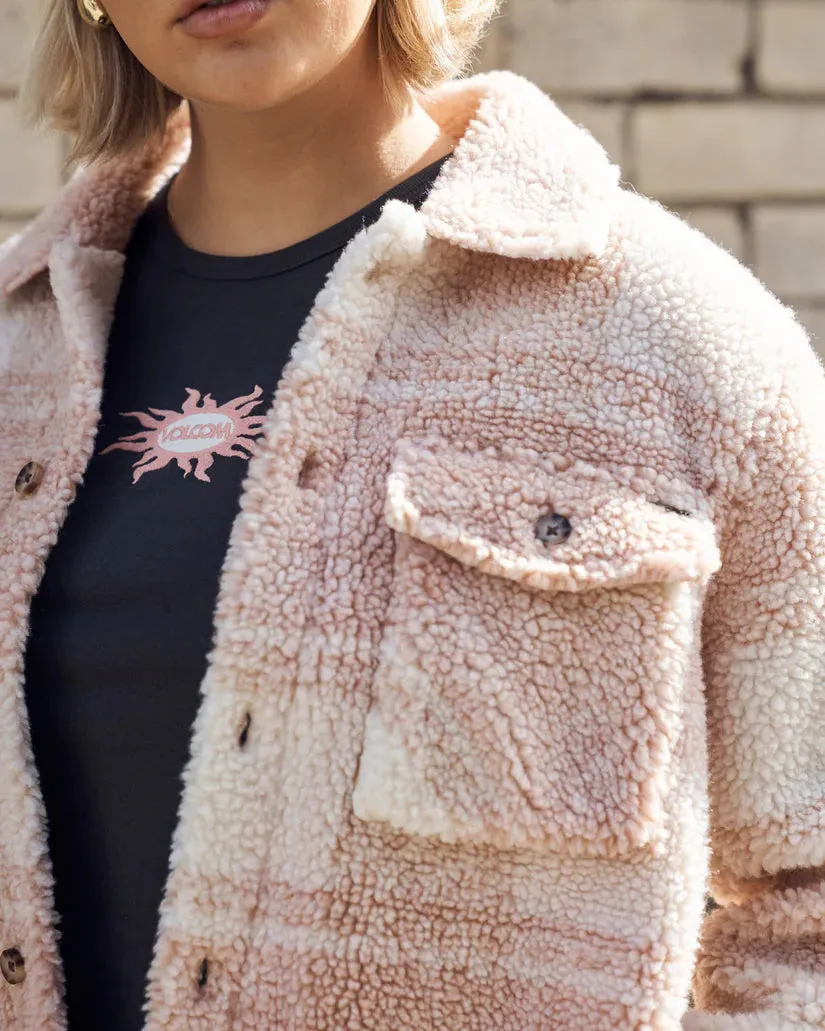 Silent Sherpa Jacket - Champagne Gold (CHG)