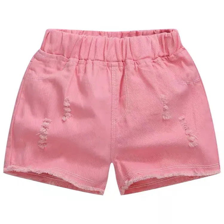 Simple Denim Shorts