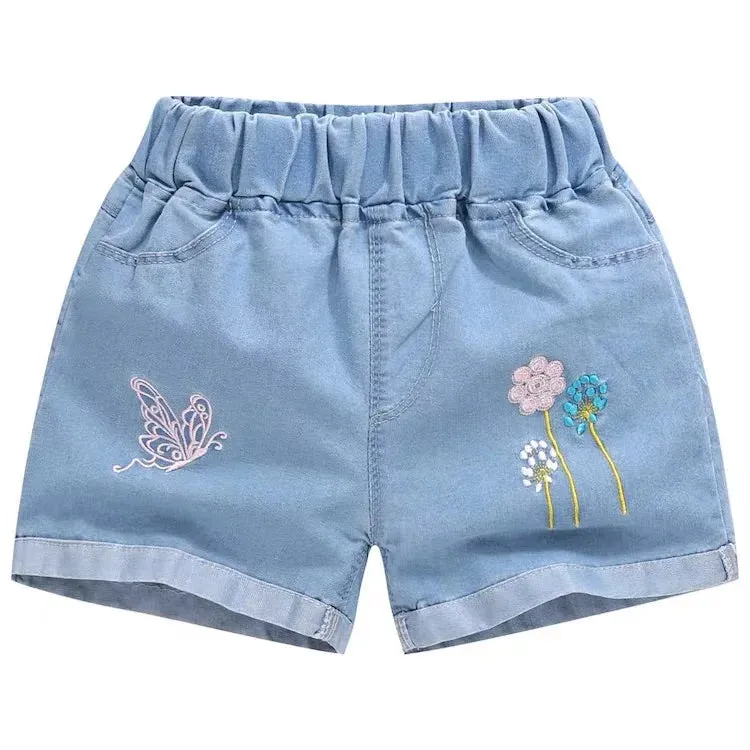 Simple Denim Shorts