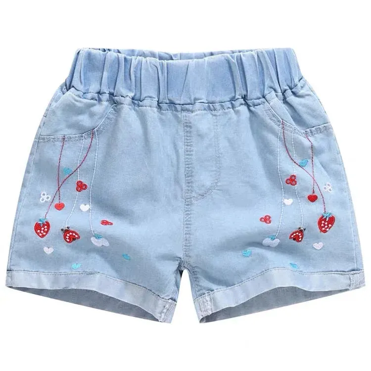 Simple Denim Shorts