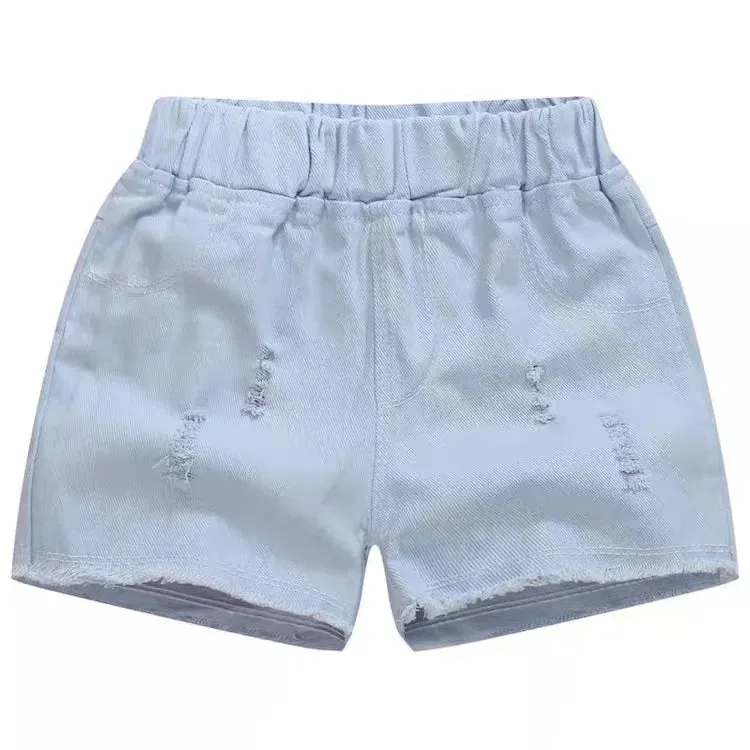 Simple Denim Shorts
