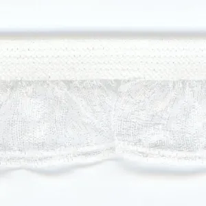 Single Frill Stretch #01 White