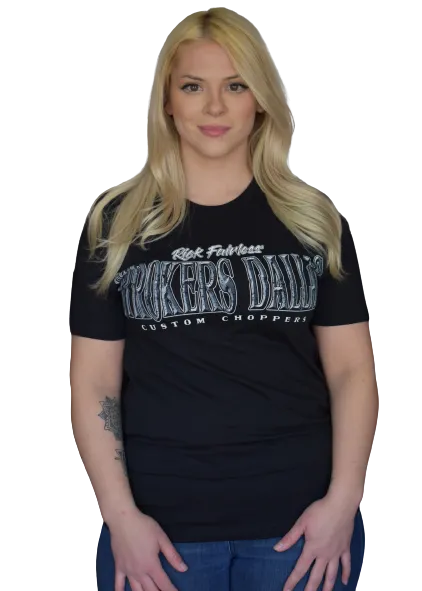 Skull Wings Black T-Shirt