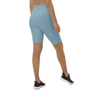 Sky Blue Chaitanya Abara Biker Shorts