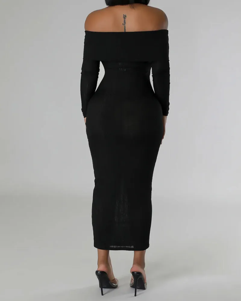Slim Fit Hip Dress