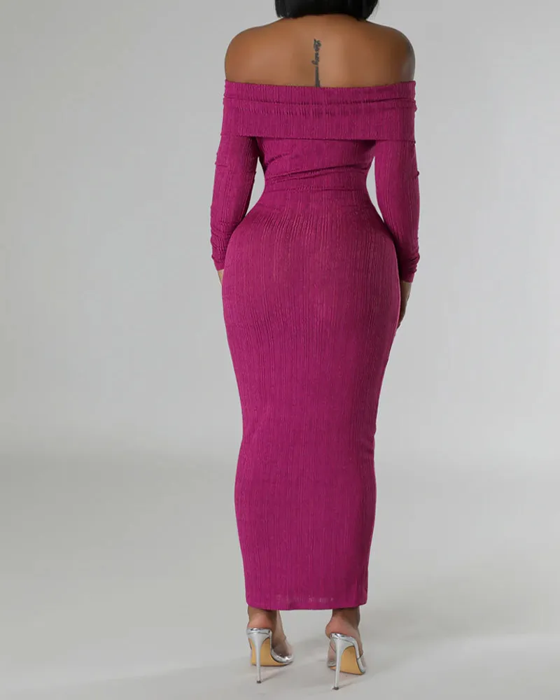 Slim Fit Hip Dress