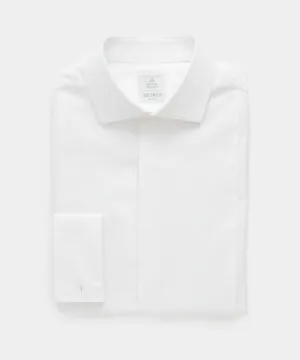 Slim Fit Pique Bib Tuxedo Dress Shirt