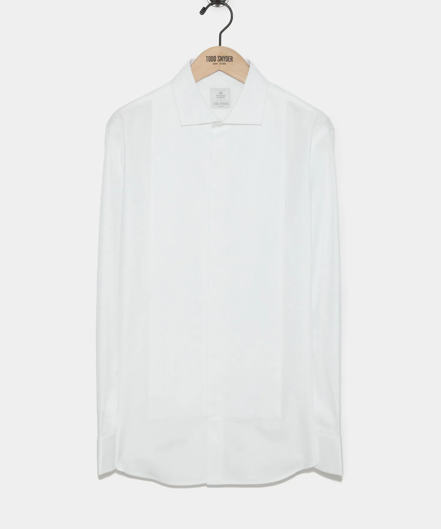 Slim Fit Pique Bib Tuxedo Dress Shirt