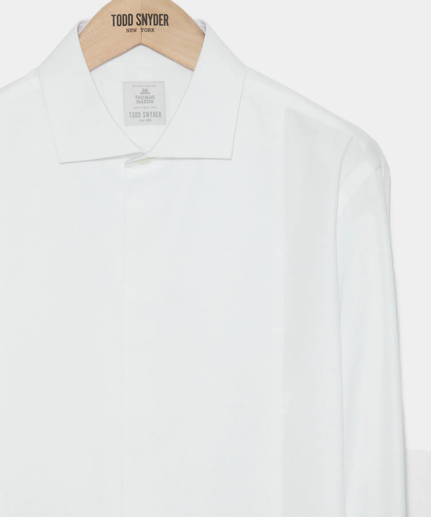 Slim Fit Pique Bib Tuxedo Dress Shirt