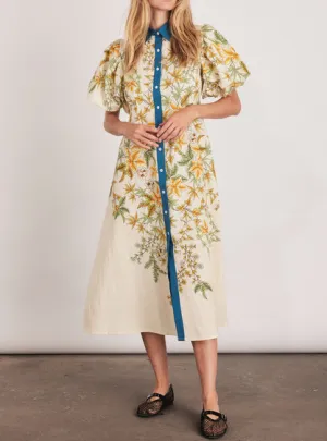 Slim-Fit Printed Dress