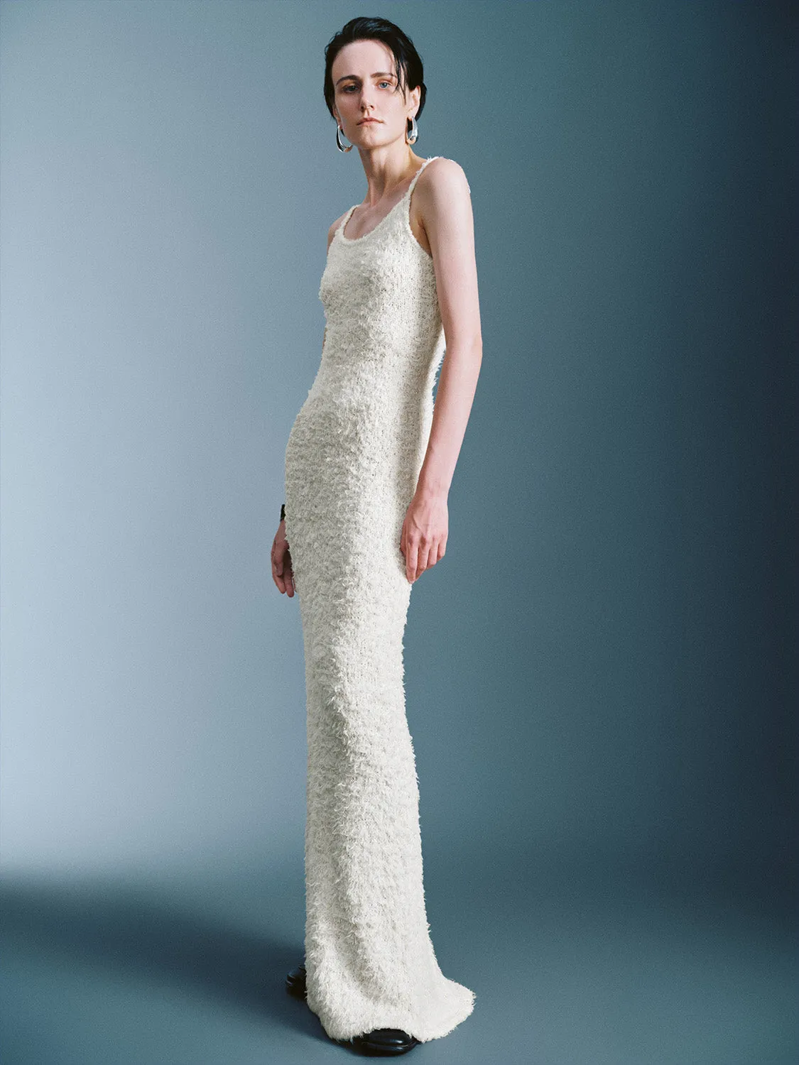 Slit Knitted Dresses