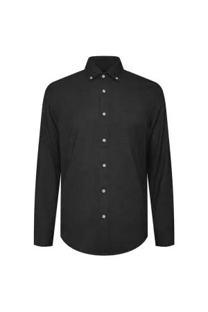Smart Fit 2 Side Brush Twill Casual Shirt