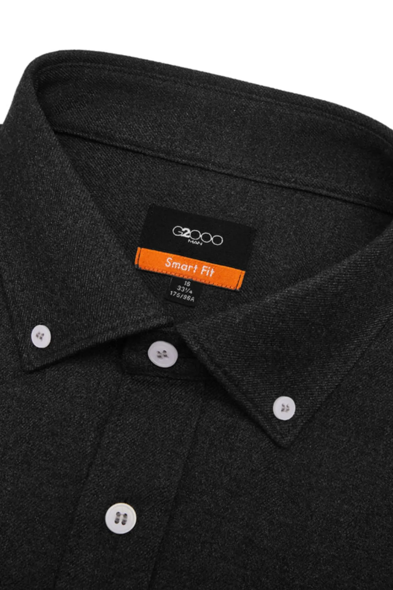 Smart Fit 2 Side Brush Twill Casual Shirt