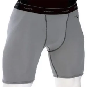 Smitty Grey Compression Shorts w/Cup Pocket