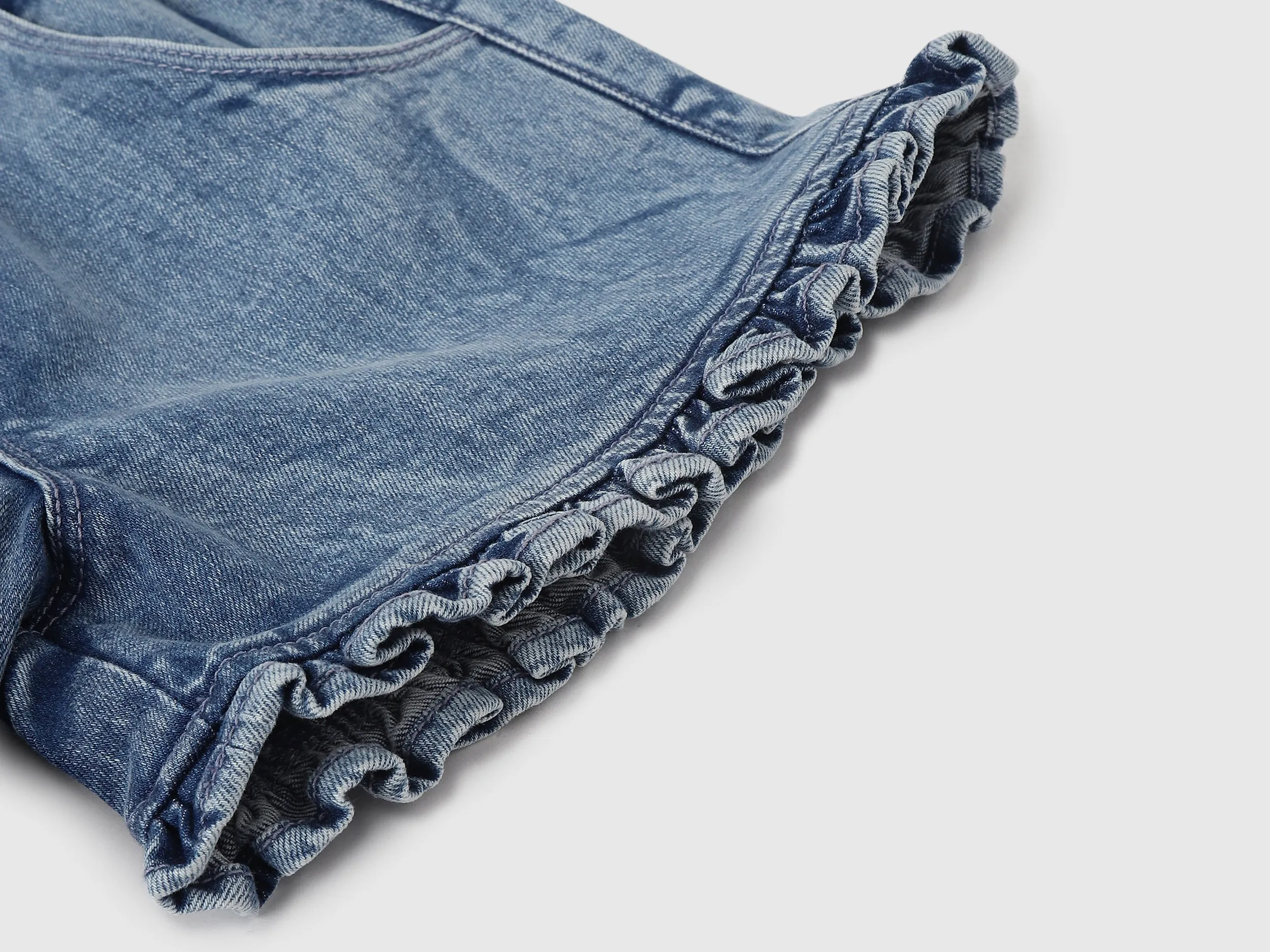 Solid Pattern Shorts