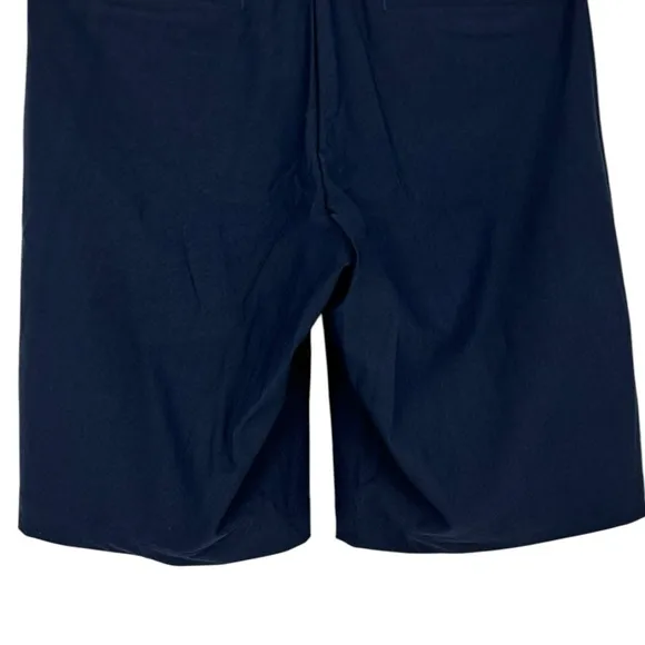 SPANX Sunshine Shorts 10” in Sunkissed Navy size XS NWT Moisture Wicking