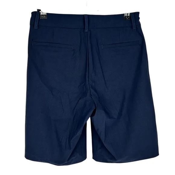 SPANX Sunshine Shorts 10” in Sunkissed Navy size XS NWT Moisture Wicking