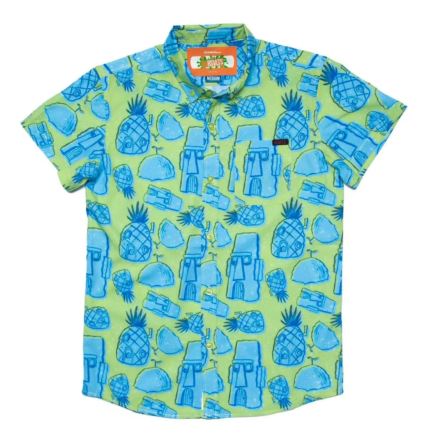 SpongeBob "Neighborhood" Preschool – KUNUFLEX Short Sleeve Shirt