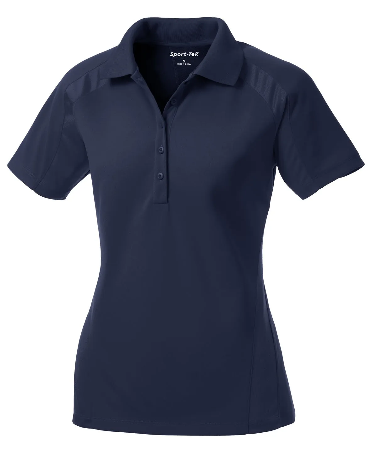 Sport-Tek Women's Dri-Mesh Pro Polo. L474 Navy
