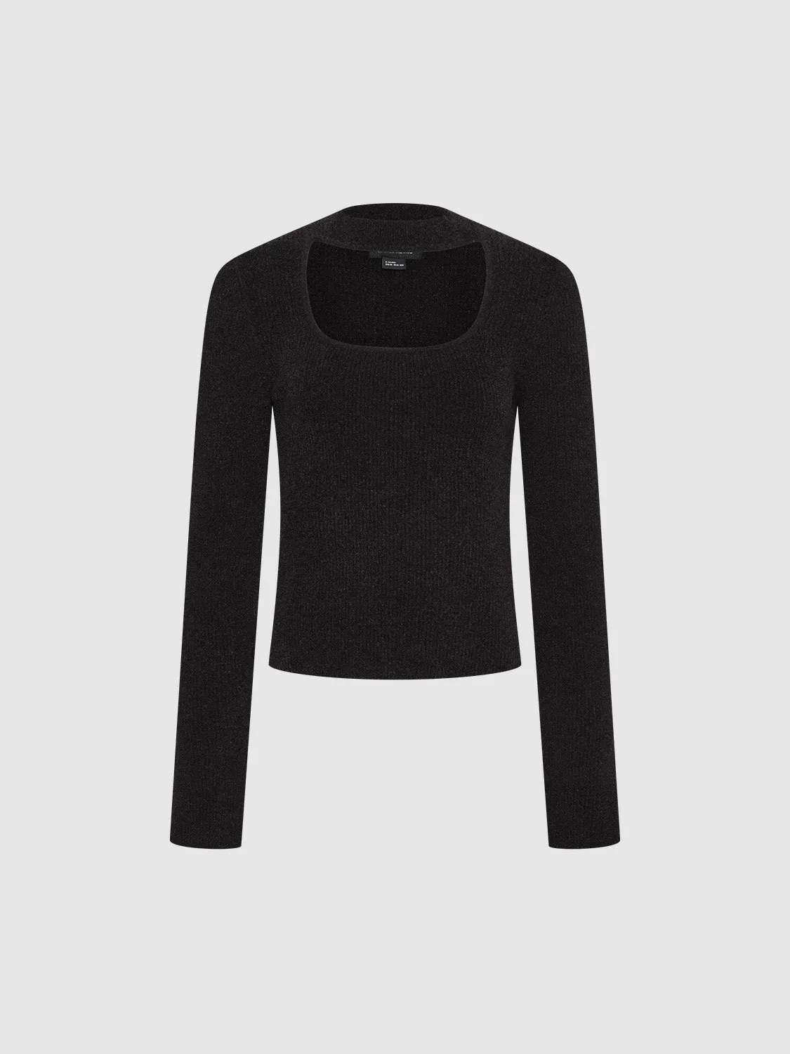 Square Neck Knitted T-Shirts