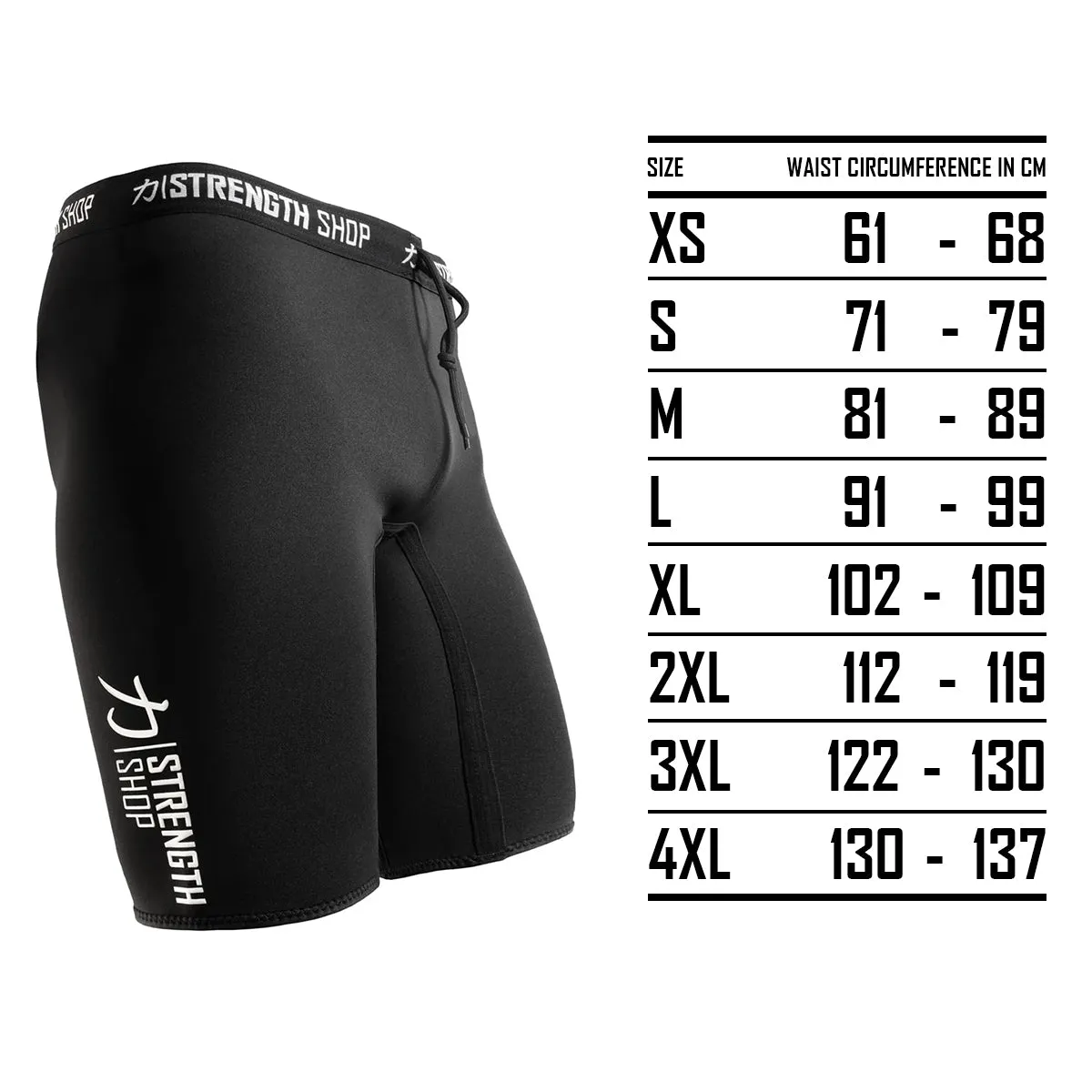 Strongman Shorts – 2.5mm Neoprene
