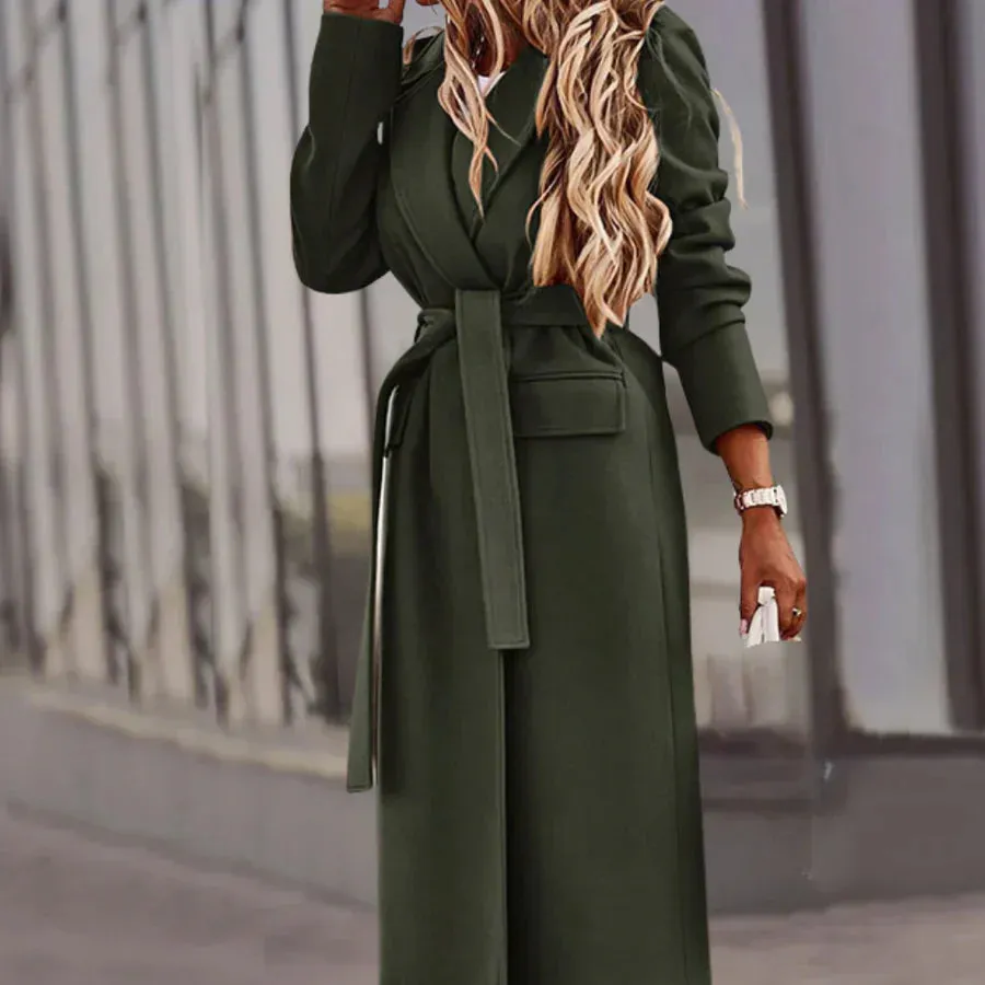 Stylish Valeraine women's jacket with a trendy belt