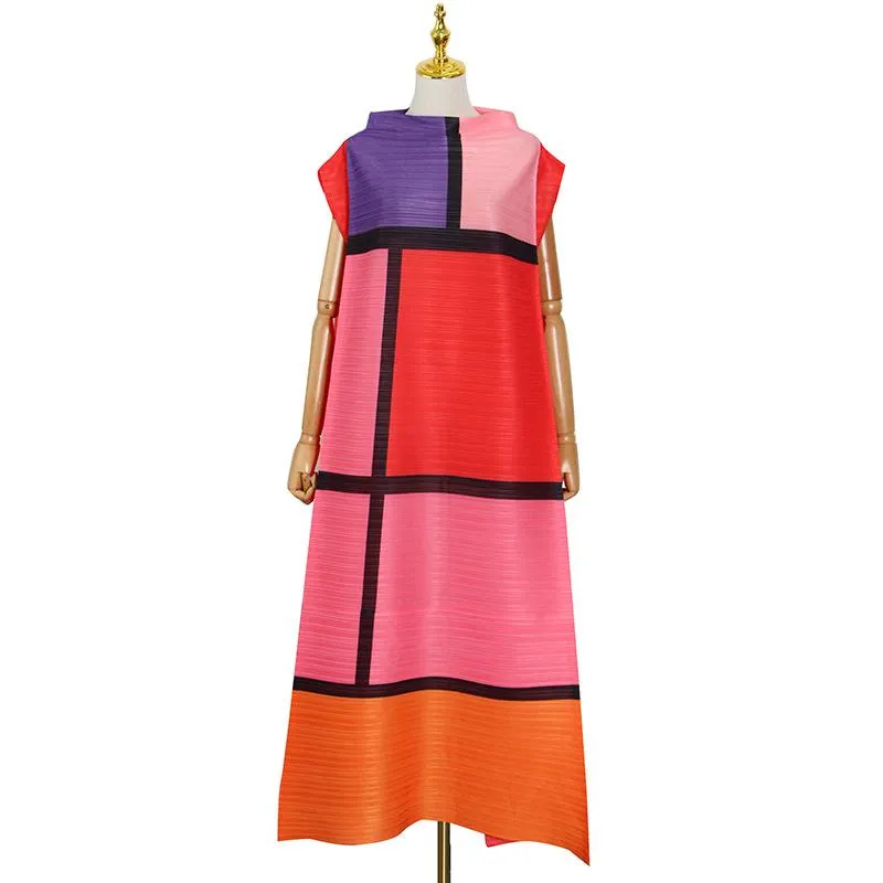 Summer Round Neck Long Dresses