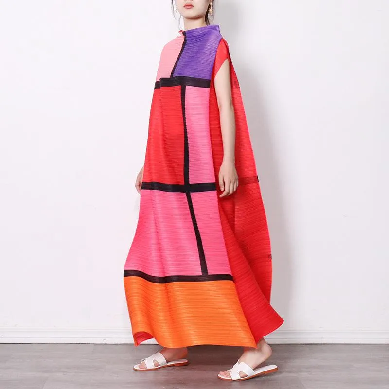 Summer Round Neck Long Dresses