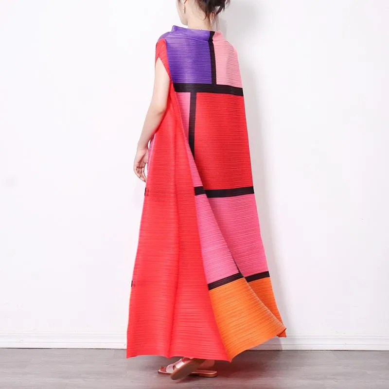 Summer Round Neck Long Dresses