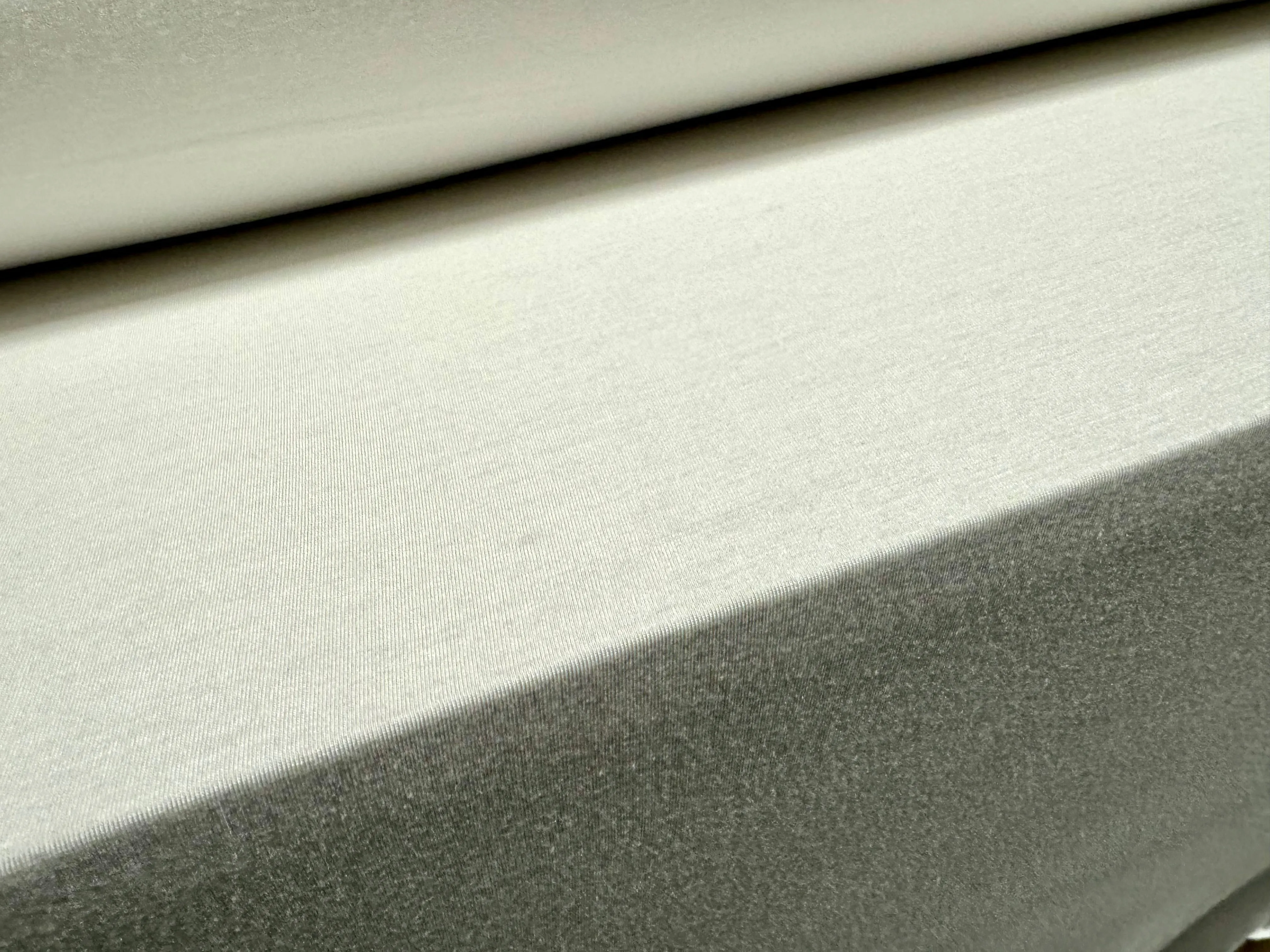 Super stretch viscose spandex single jersey fabric, per metre - plain - white