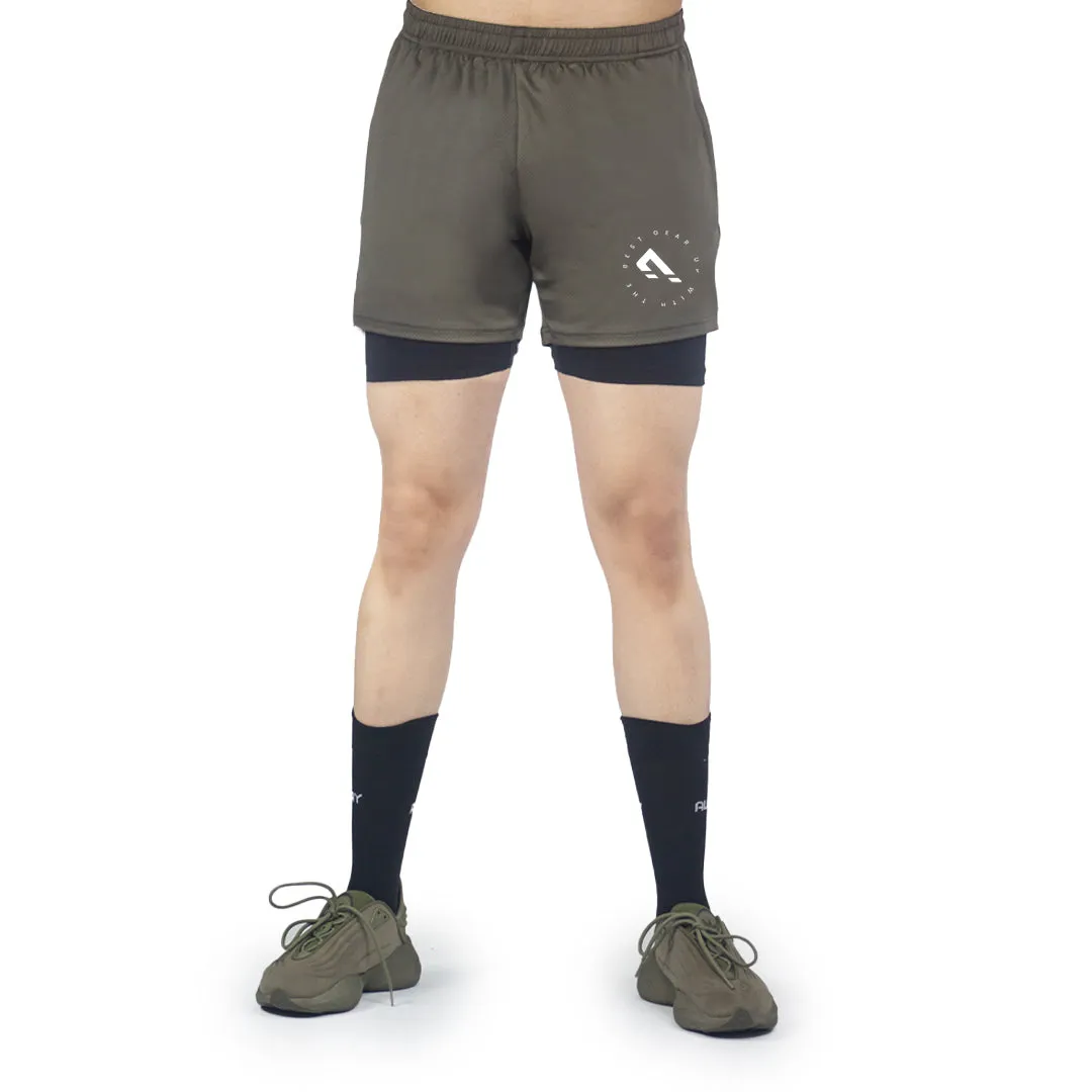 Swift Compression Shorts - Olive