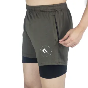 Swift Compression Shorts - Olive