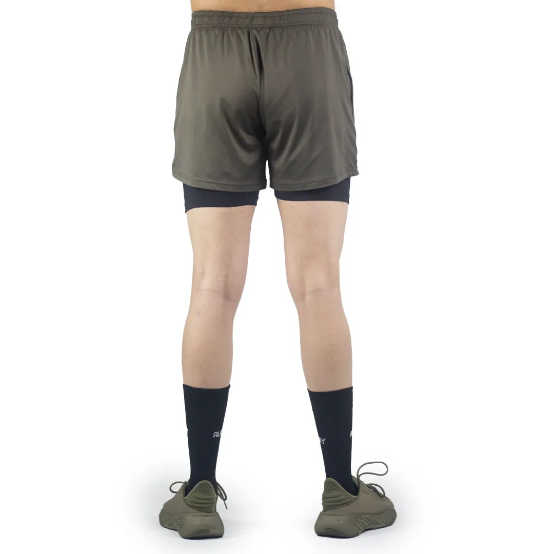 Swift Compression Shorts - Olive