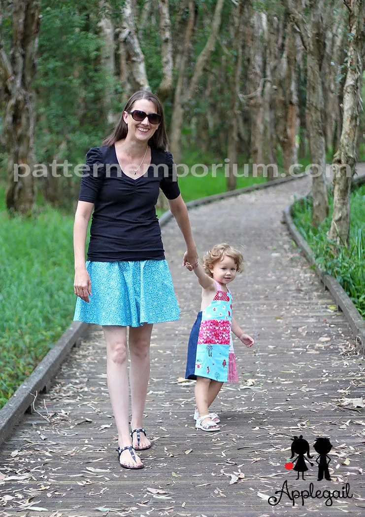 Swing Shorts | Woven Flared Shorts Sewing Pattern