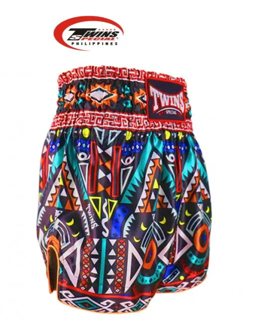 TBS-AZ Twins Aztec Muaythai Shorts