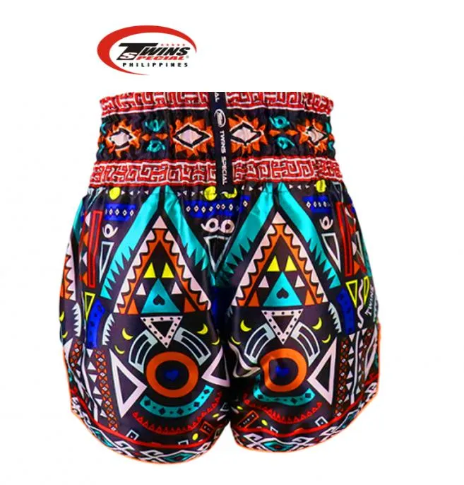 TBS-AZ Twins Aztec Muaythai Shorts