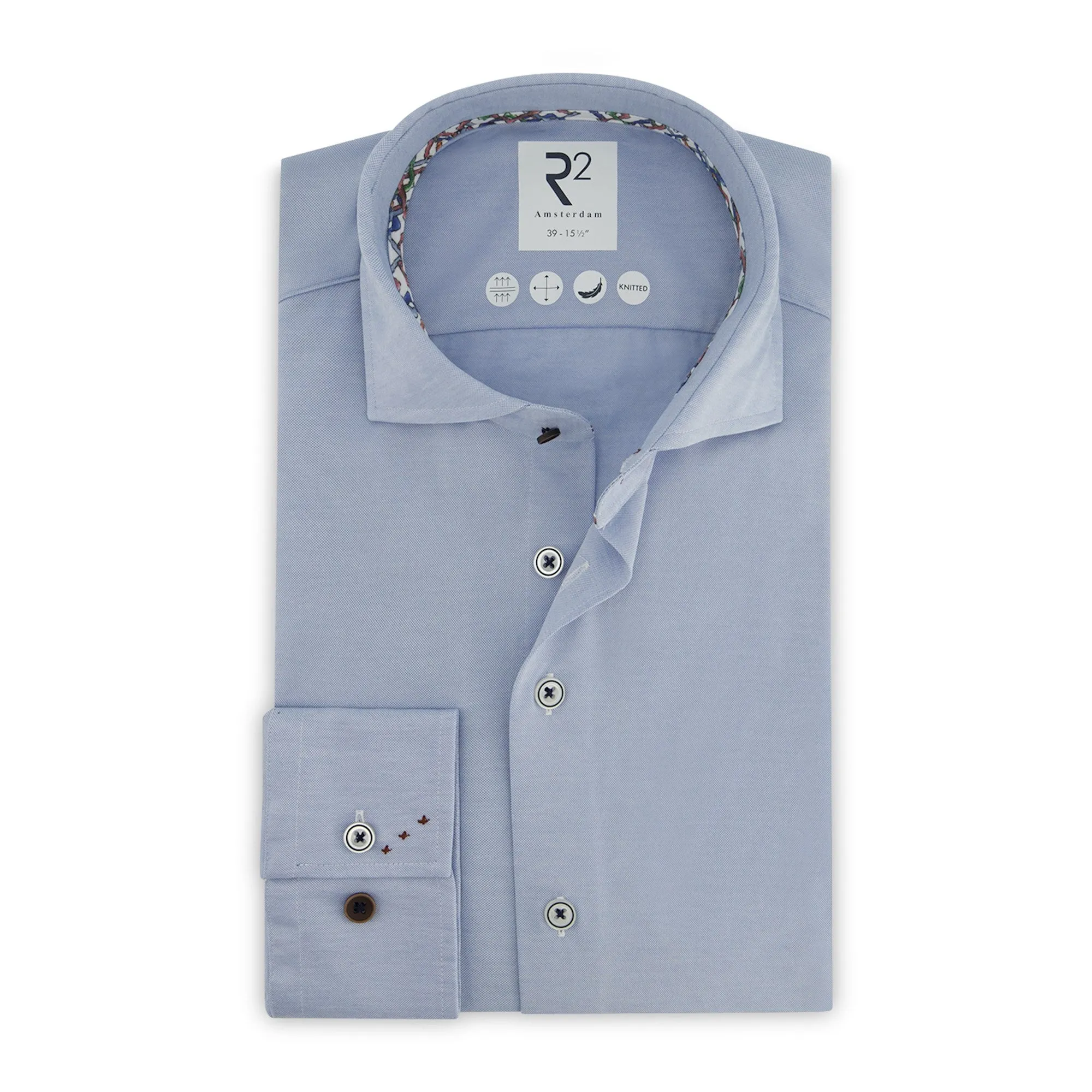 Technical knitted shirt