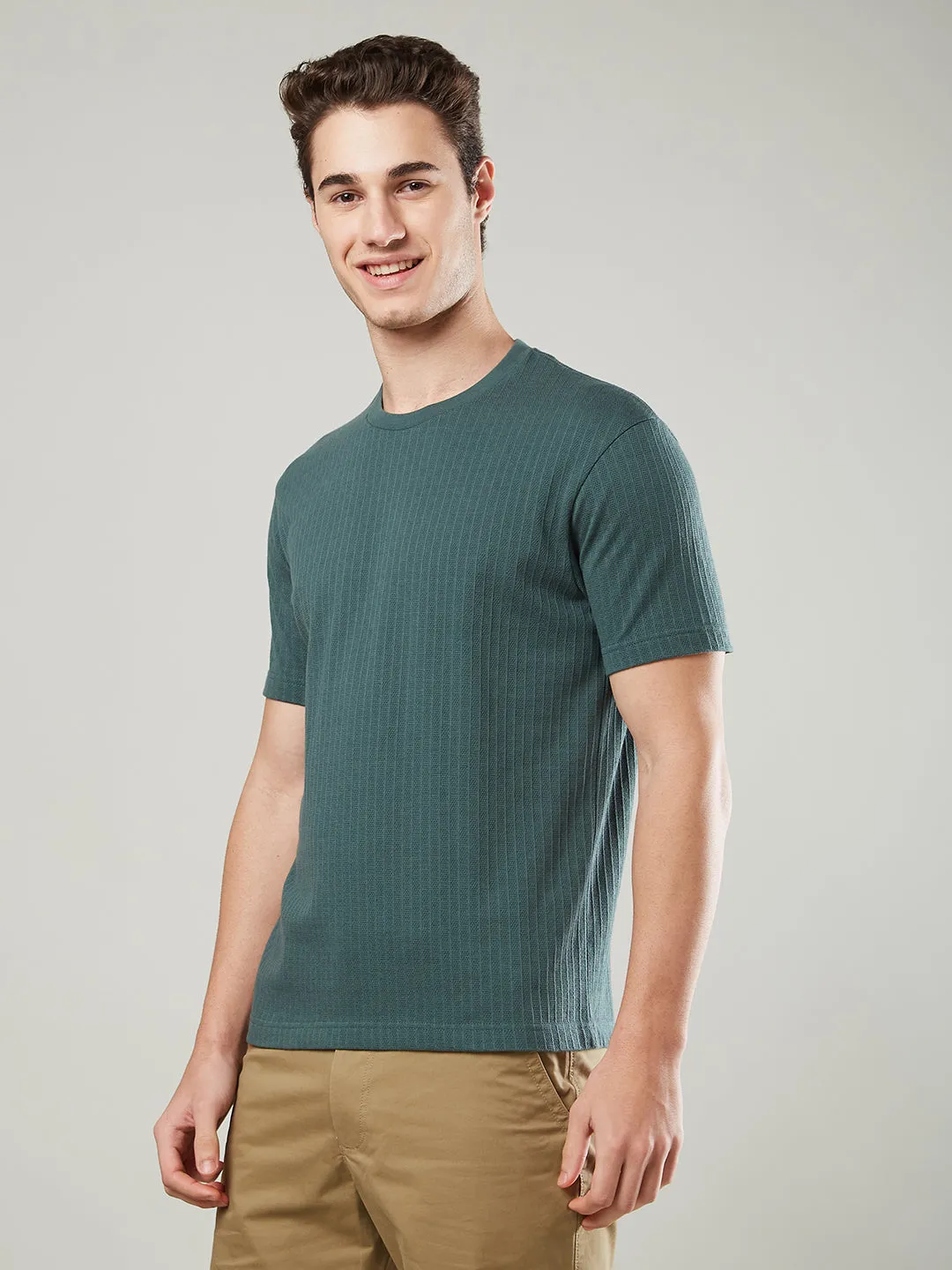 Textured Jacquard T-Shirts