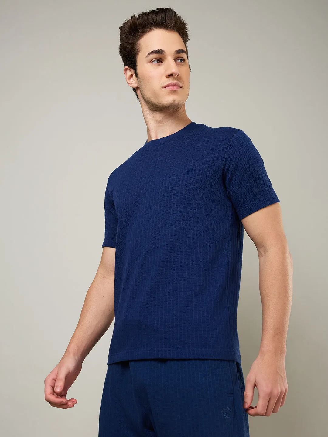 Textured Jacquard T-Shirts
